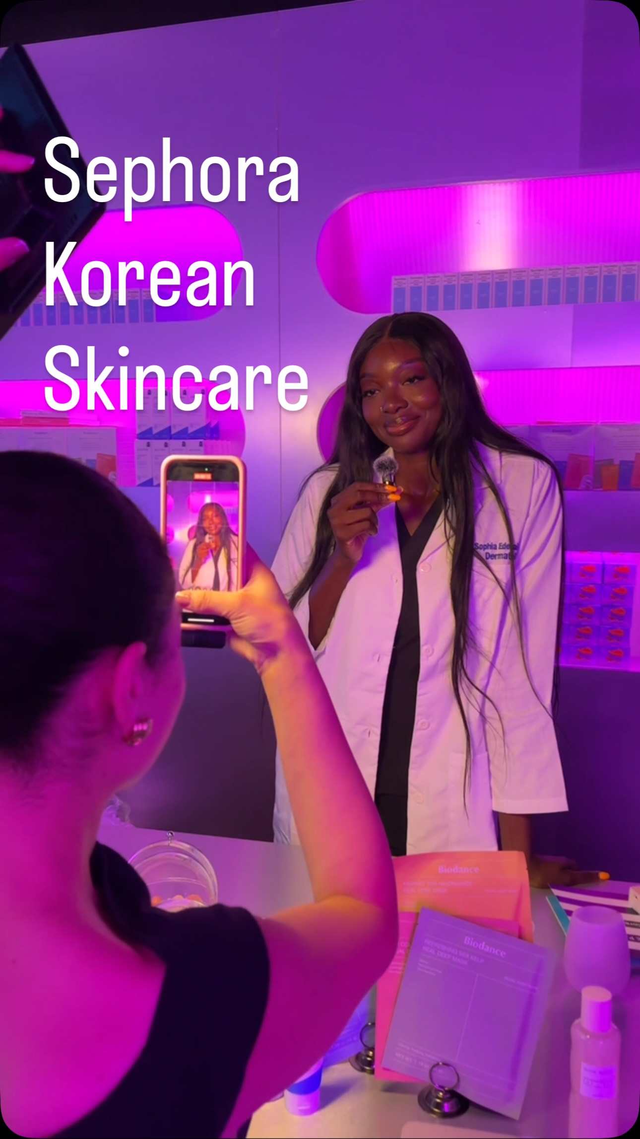 Instagram post by @drphia for Torriden. Caption reads: Korean Skincare has been on the rise and @sephora....