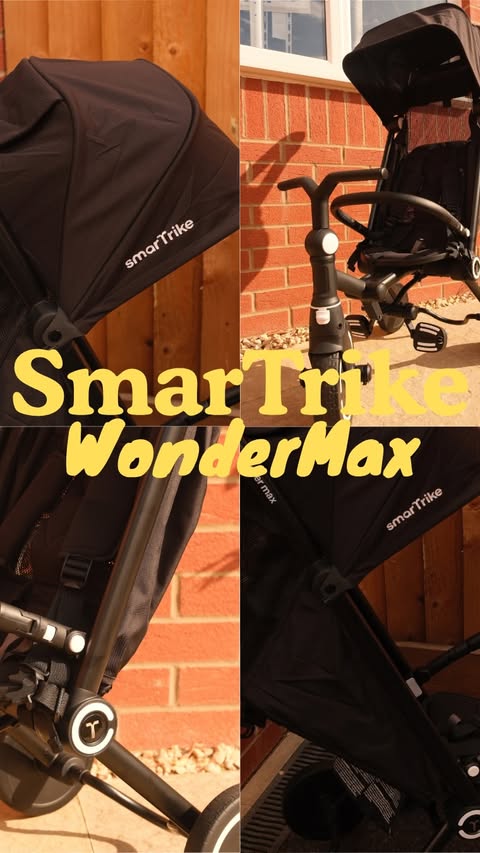 Instagram post by @jessswallow for smarTrike. Caption reads: [...] Our favourite new wheels, the @smartrike....
