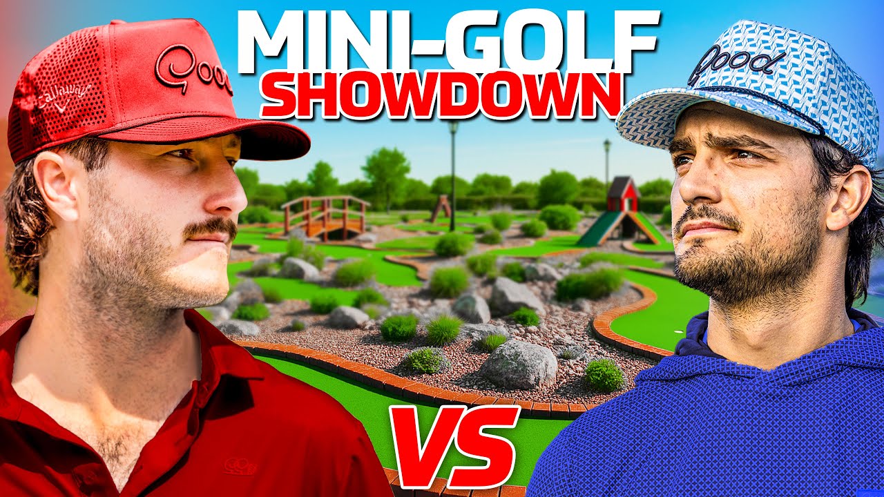 YouTube post by @goodgoodextra for Underdog Fantasy. Caption reads: Who is the Best Mini Golfer in Good Good?.