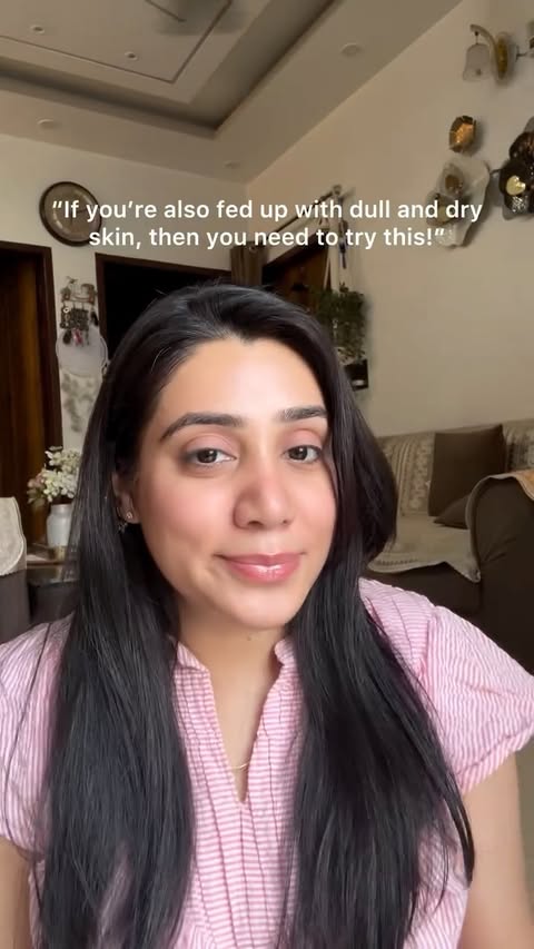 Instagram post by @radhika_unfilter for Chemist at Play. Caption reads: [...] Visible glow. Comment for “link” ✨....