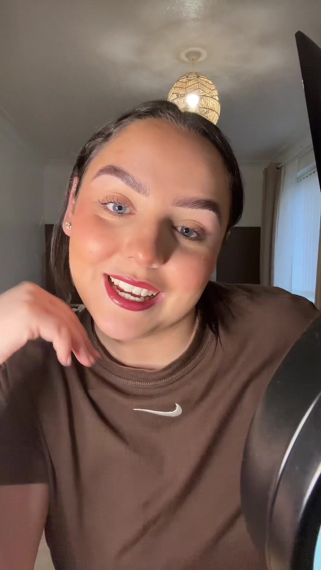 TikTok post by @x___elswinton for Jecca Blac. Caption reads: [...] @Primark @By Babes @nyxcosmetics_uk @Jecca....
