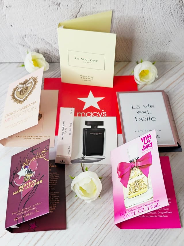 Instagram post by @sleekjules_reviews for Juicy Couture. Caption reads: [...] so far are:

* Viva La Juicy by....