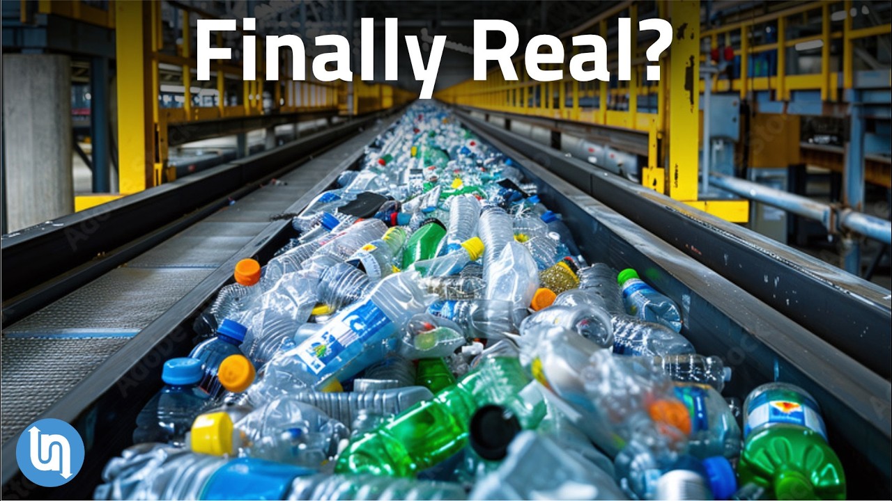 YouTube post by @UndecidedMF for Surfshark. Caption reads: The Recycling Breakthrough That Doesn't Need....