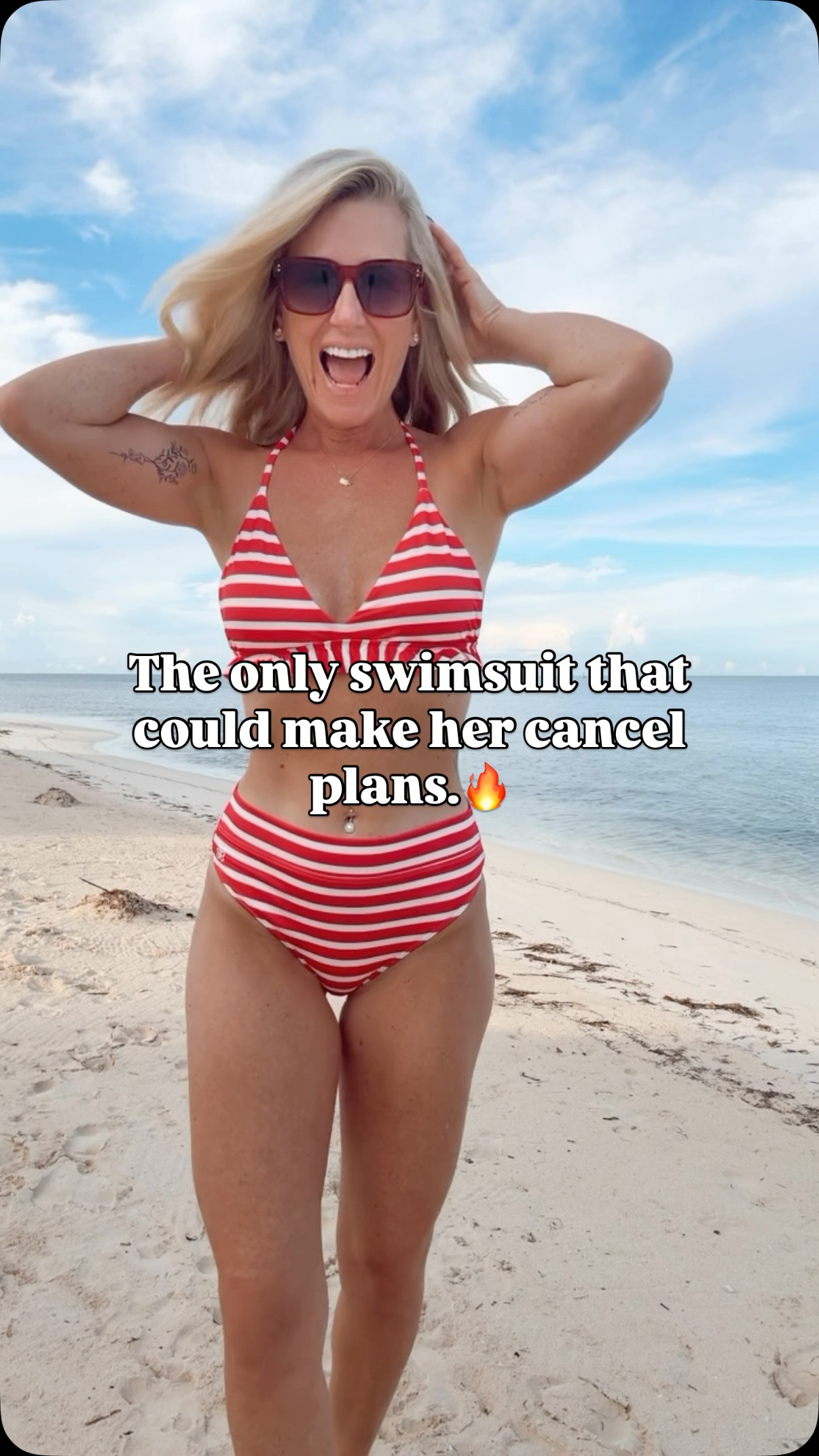 Instagram post by @she.stewards for Albion Fit. Caption reads: Comment “swim” for this beauty..
•
@albionfit came....