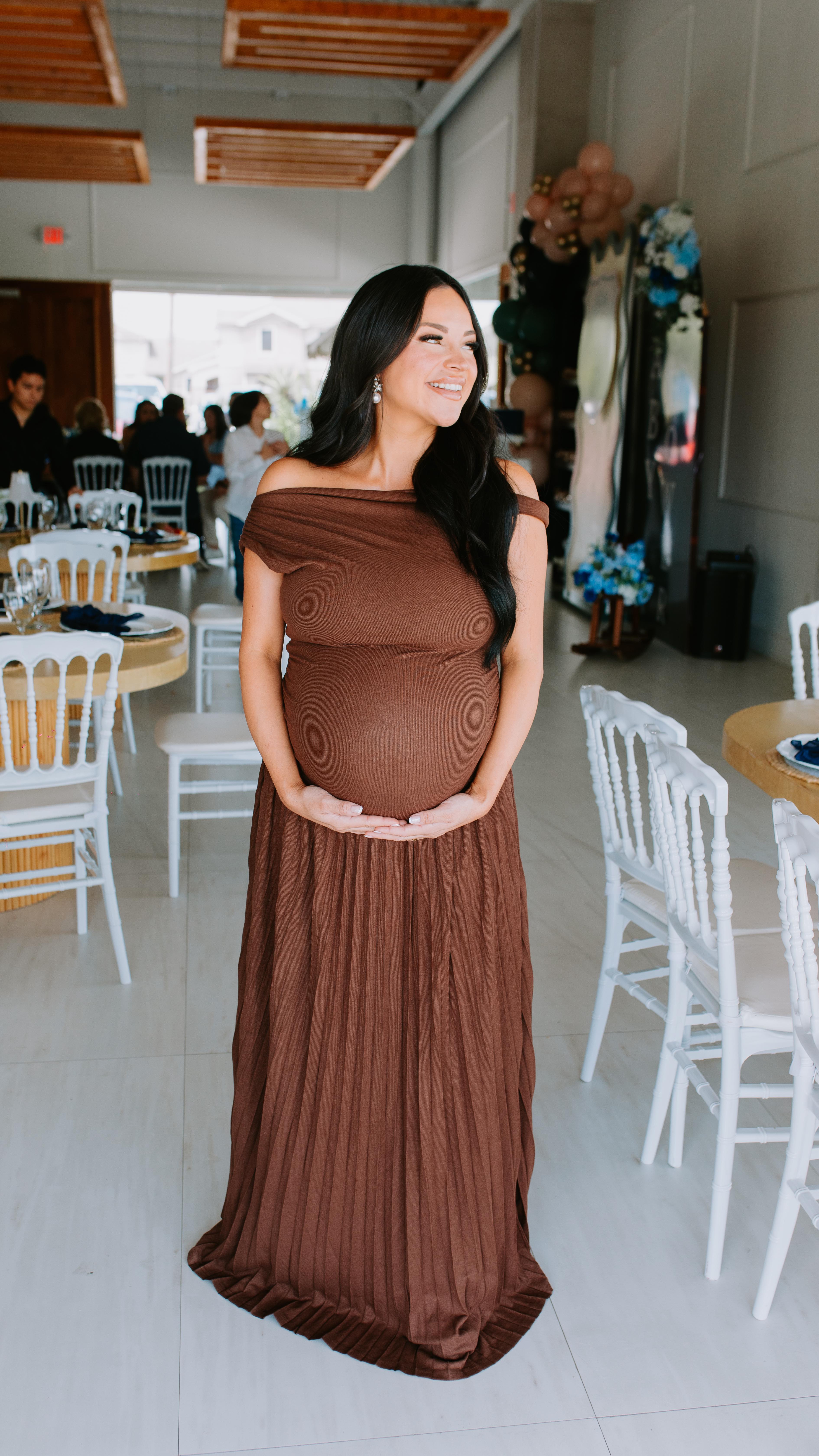 Instagram post by @gelesann for Babylist. Caption reads: So patiently waiting for you, little one....