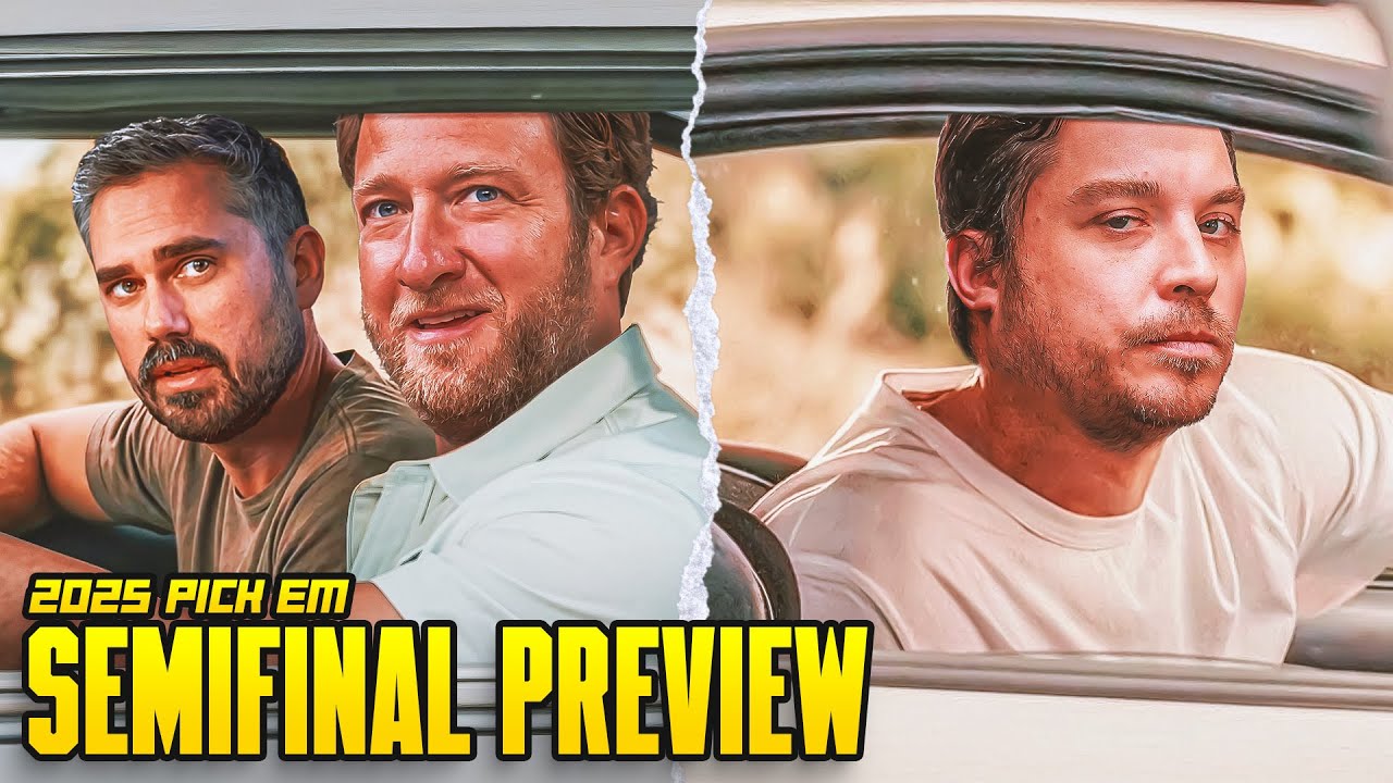 YouTube post by @barstoolgambling for Barstool Sports. Caption reads: The Final Ryde | Barstool Pick Em - Semi Final....