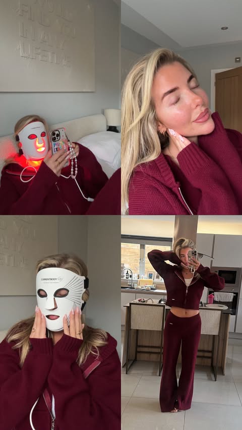 Instagram post by @enyadoherty1 for currentbody. Caption reads: [...] the best wedding skin prep… This....