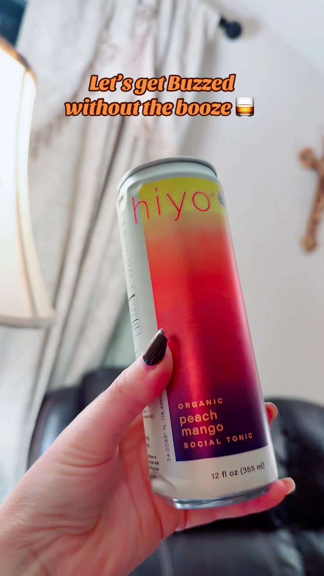 TikTok post by @queen0fegypt for hiyo. Caption reads: @drink hiyo #drinkhiyo #nonalchoholicdrink #drink....