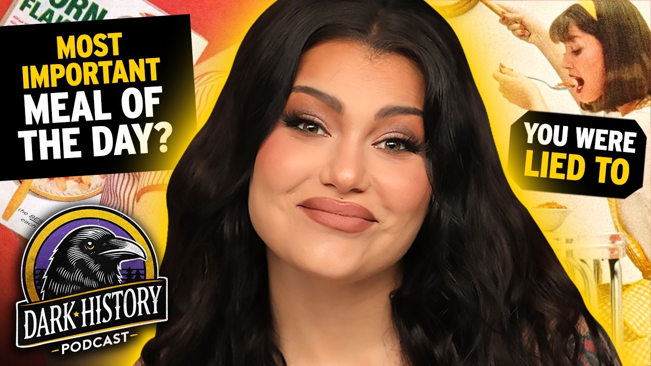 YouTube post by @BaileySarian for Audible. Caption reads: Does breakfast ACTUALLY matter??.