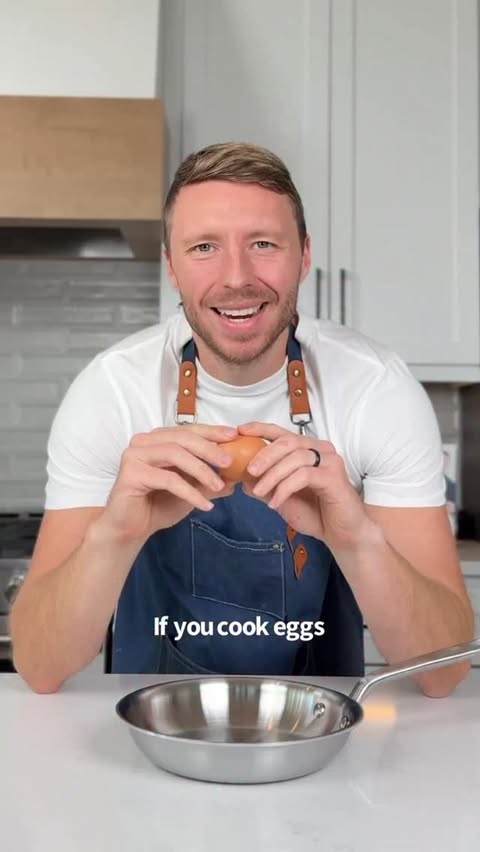 Instagram post by @ketosnackz for Made In Cookware. Caption reads: Say “YES” if you’ve ever struggled making eggs in....