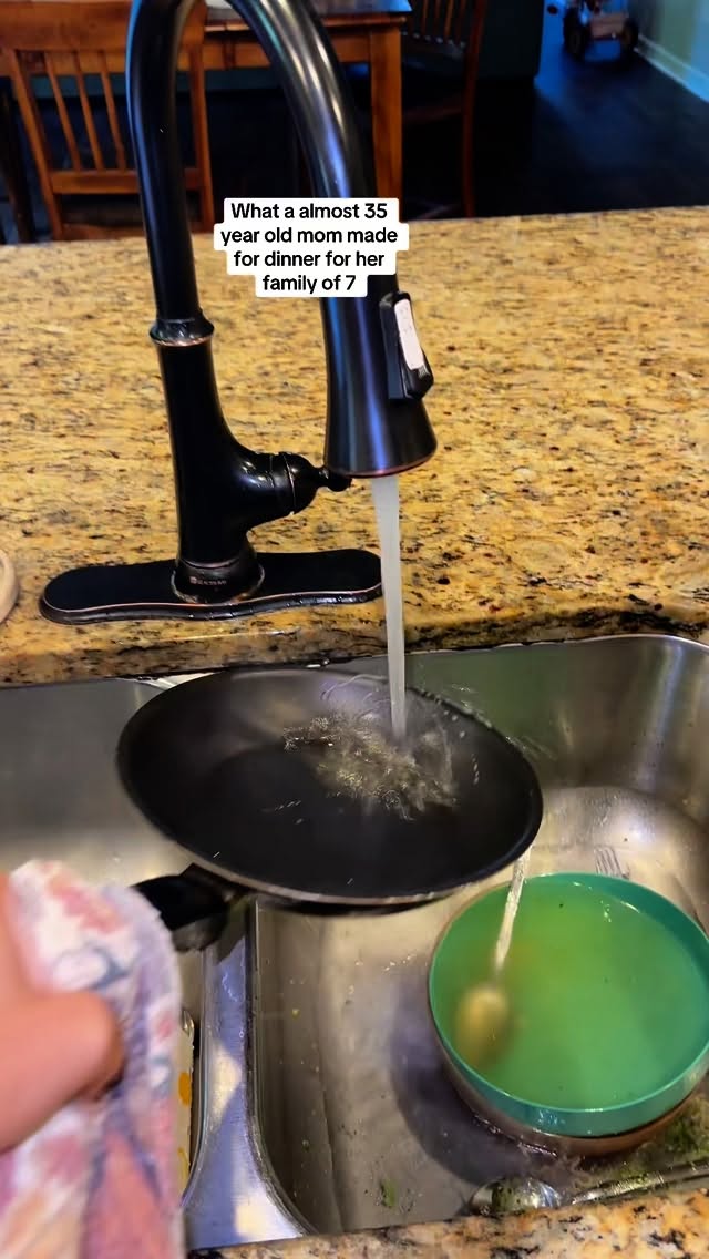 Instagram post by @thepeasefamily__ for Breyers. Caption reads: Dinner was 🤌🏾🤌🏾🤌🏾 #dinneridea #family....