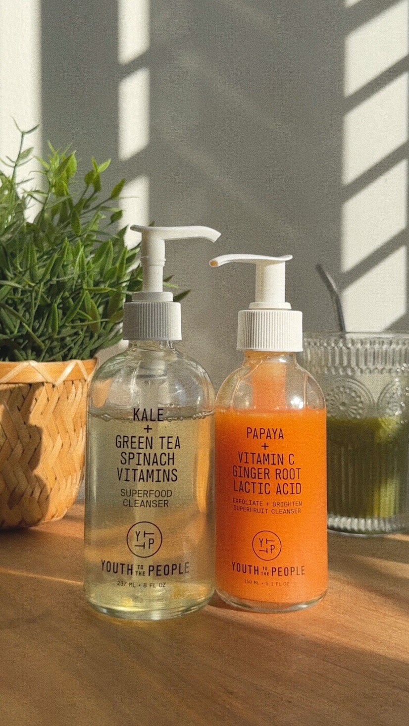 Instagram post by @abeena.meera for Youth To The People. Caption reads: Cannot and will not pass the opportunity to....