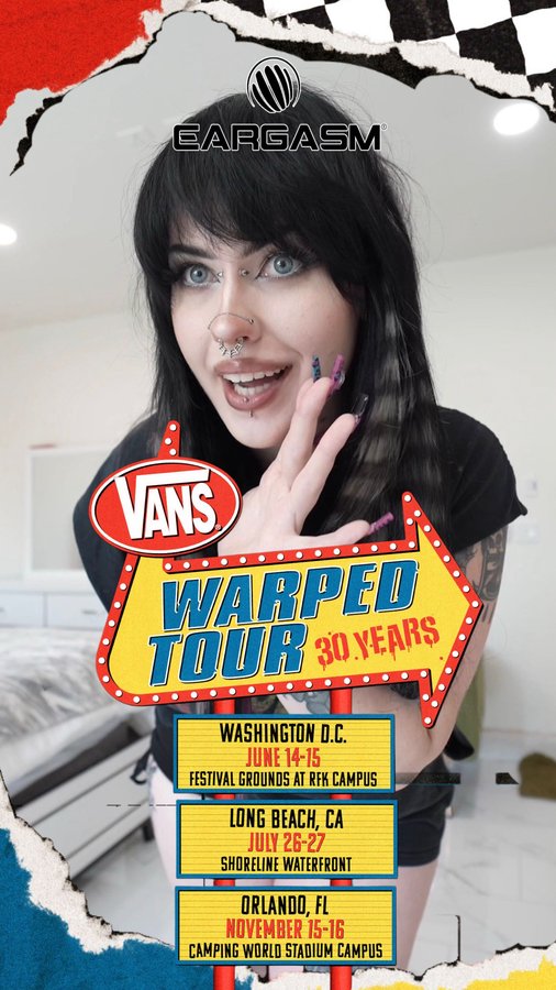 Instagram post by @deviilbby for Eargasm. Caption reads: [...] the fall )& the perfect way to showcase....