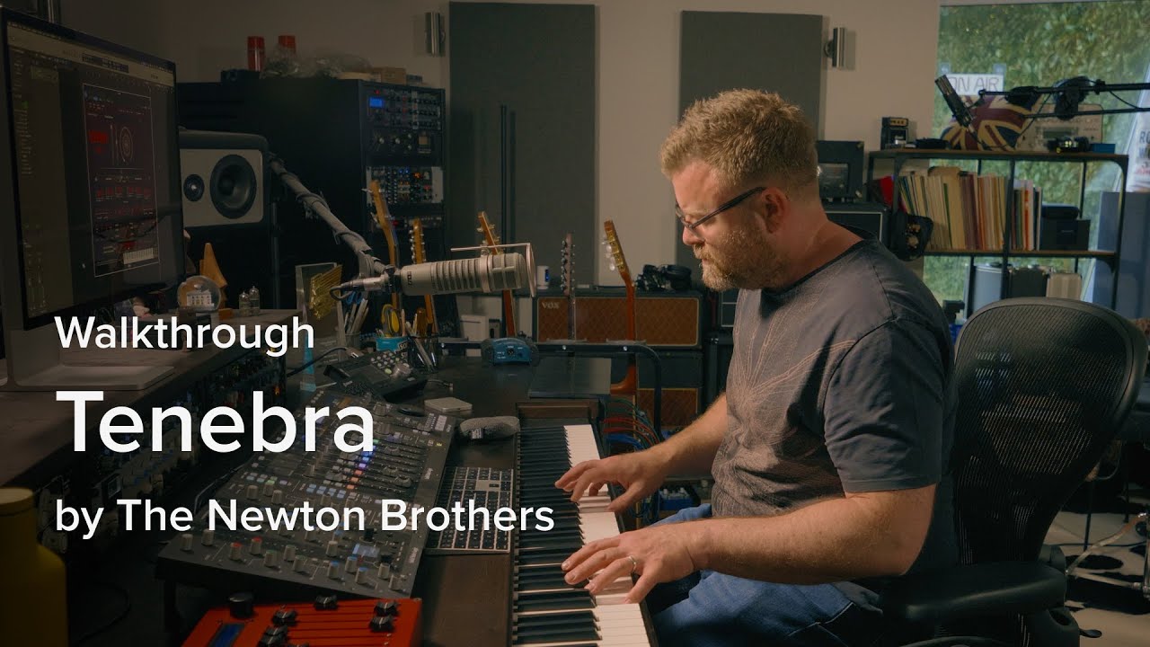 YouTube post by @spitfireaudiollp for Spitfire Audio. Caption reads: Enter the Sound of Fear: Spitfire Audio x The....