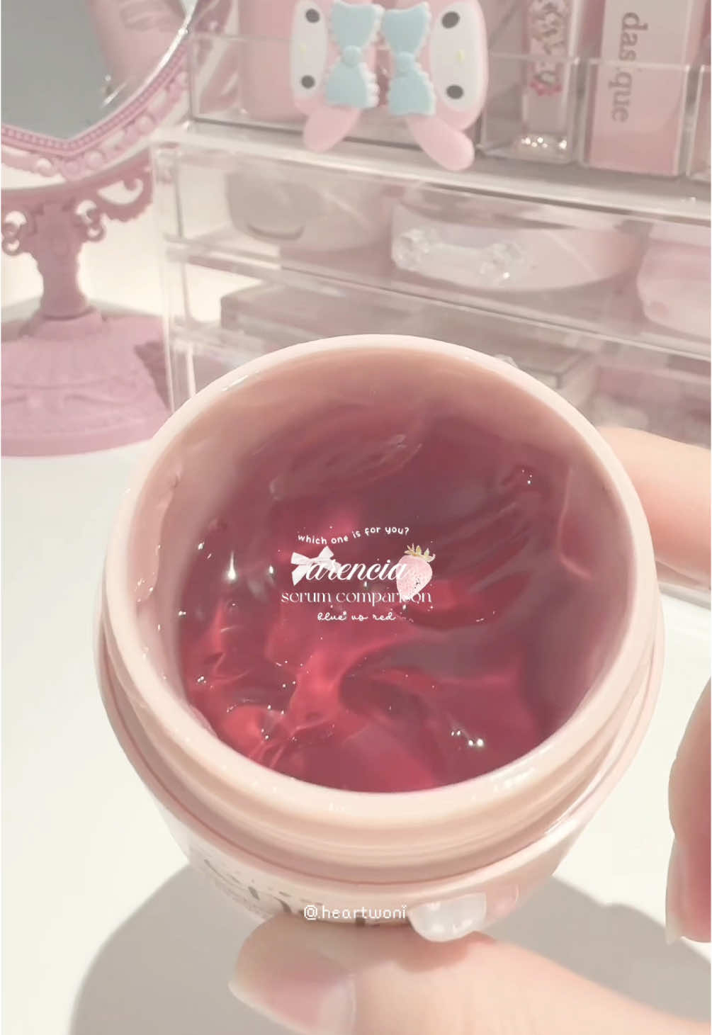 TikTok post by @.heartwoni for Arencia. Caption reads: #WONYOUNGISM :: i love the holy hyssop one 😽 ᯓ★....