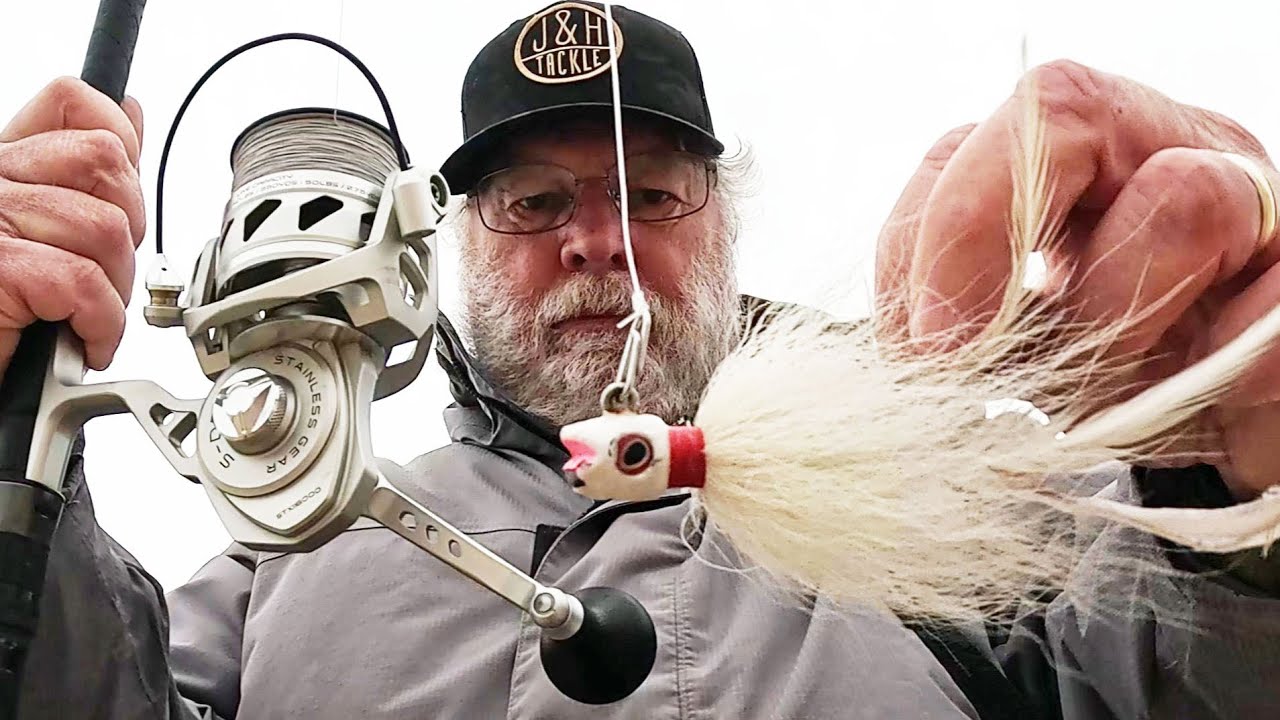 YouTube post by @JohnSkinnerFishing for Heybike. Caption reads: [...] Crush the Beach Fishing + Black Friday....