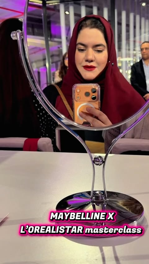 Instagram post by @mary_feroz_khan for Maybelline New York. Caption reads: POV: you’re getting ready for the MAYBELLINE x....