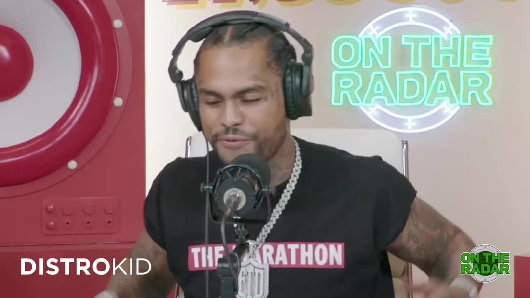 Instagram post by @ontheradarradio for DistroKid. Caption reads: @Daveeast “On The Radar" Freestyle Ft Nipsey....
