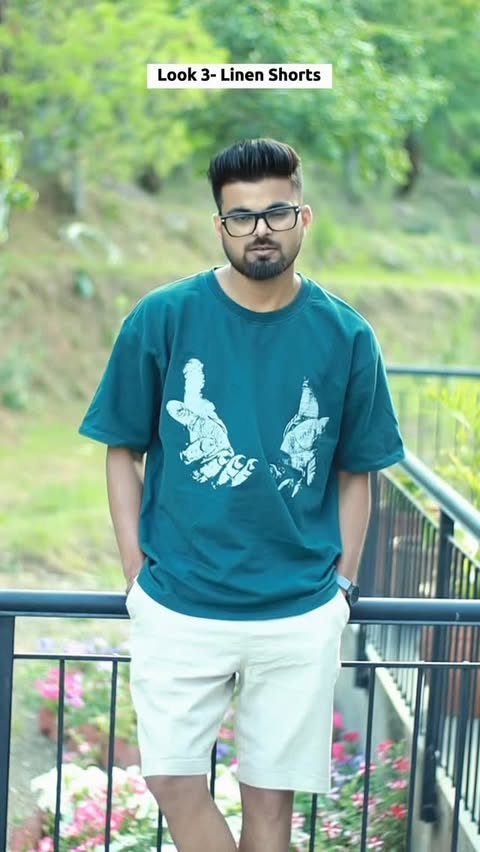 Instagram post by @its.akashkatiyar for Snitch. Caption reads: Shorts for every vibe - only with Snitch❤️....