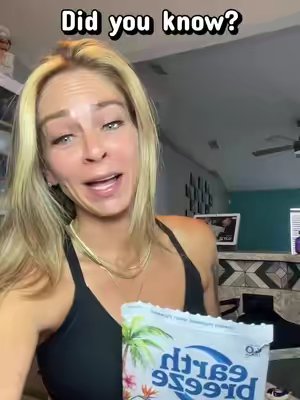 TikTok post by @amberdro19 for Earth Breeze. Caption reads: A so much cleaner way ! @Earth Breeze....