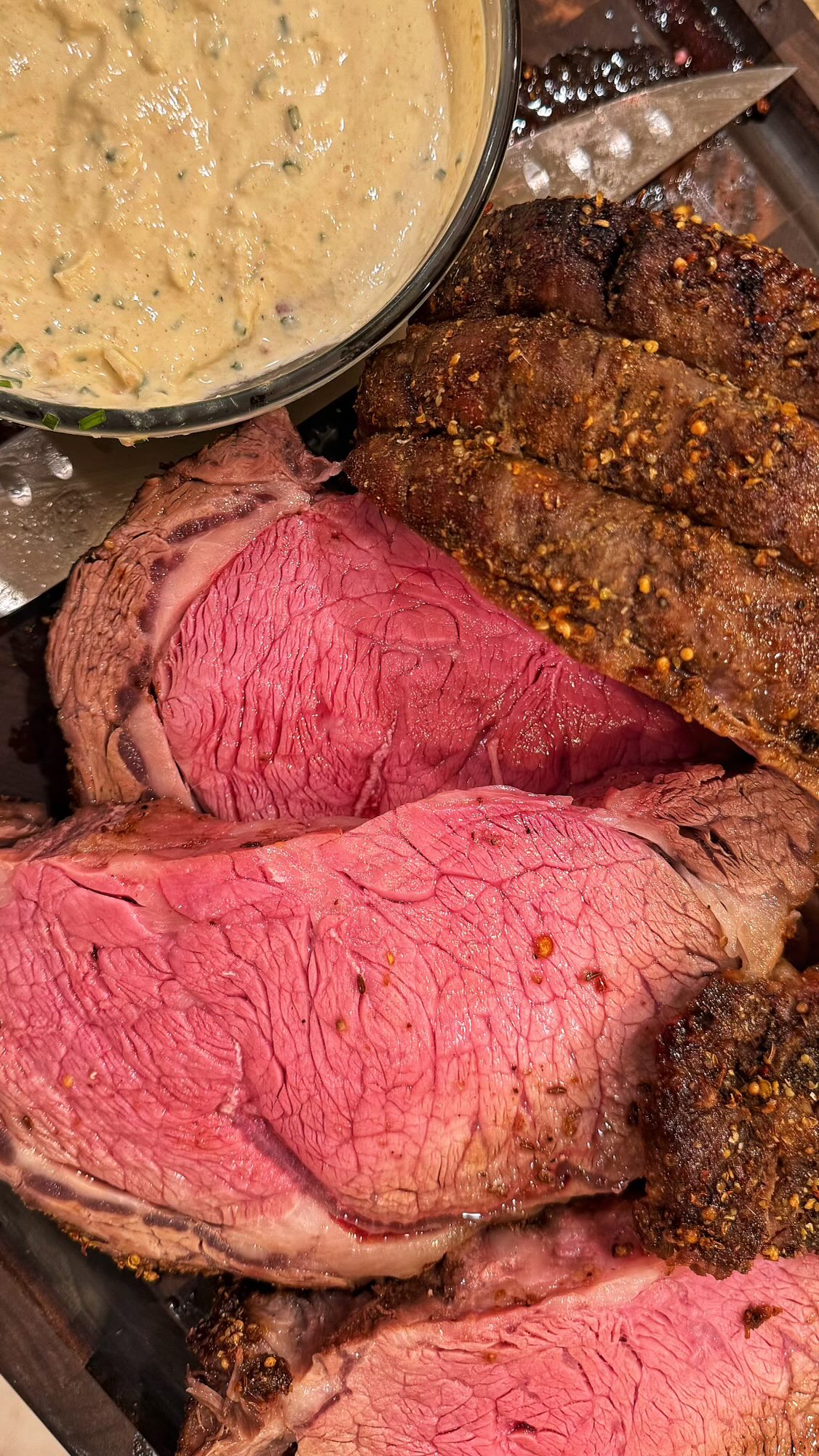 Instagram post by @groarkboysbbq for Certified Angus Beef. Caption reads: It’s the Roast Wonderful Time of Year with....