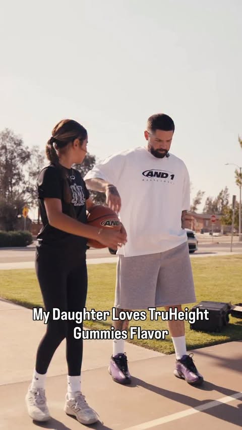 Instagram post by @whit3_iverson for TruHeight. Caption reads: [...] before we even lace up, she takes two....