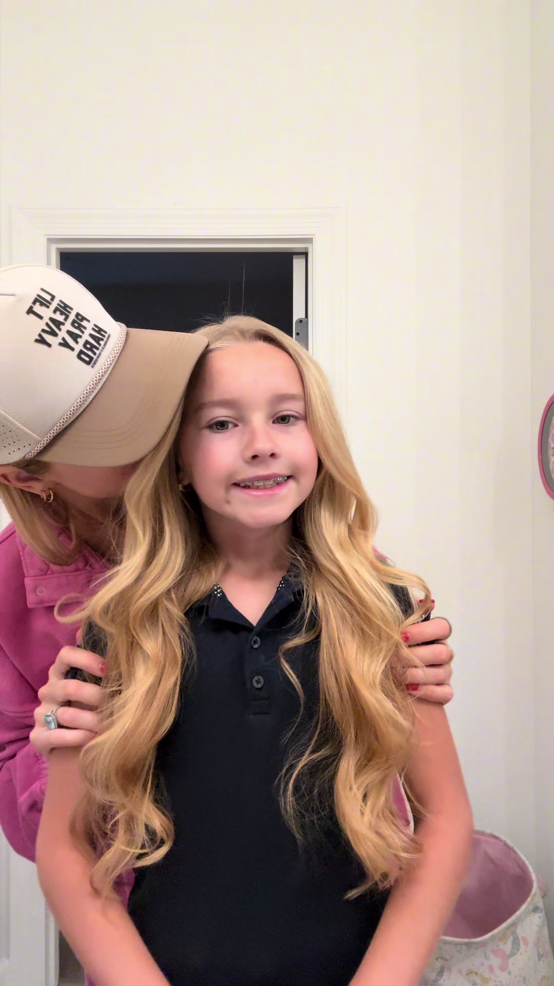 TikTok post by @lottie..weaver for Hairitage by Mindy. Caption reads: GRWM with my girl 💗 Using the @Hairitage by Mindy....