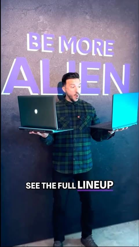 Instagram post by @nothingbutskillz for ALIENWARE. Caption reads: [...] and 16X Aurora Gaming laptops. Visit....