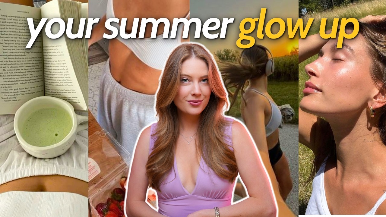 YouTube post by @JillzGuerin for Trainwell. Caption reads: 7 Hot Girl Habits to GLOW UP.