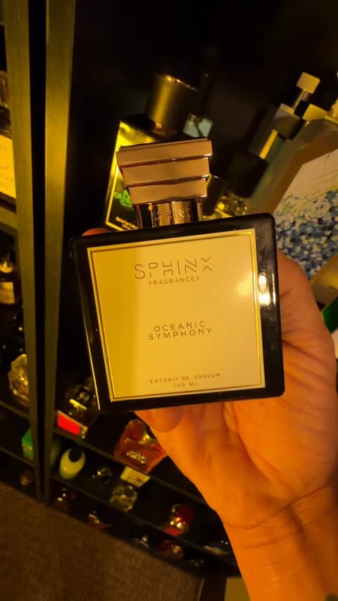 Instagram post by @powerleparfum for Sphinx Fragrances. Caption reads: #usa #viralvideos #viral #puertorico.