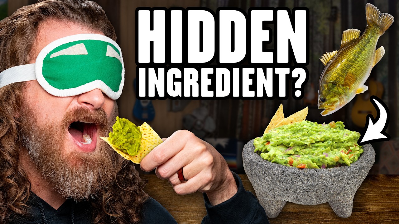 YouTube post by @GoodMythicalMorning for Mythical. Caption reads: Can We Taste The Hidden Ingredient?.
