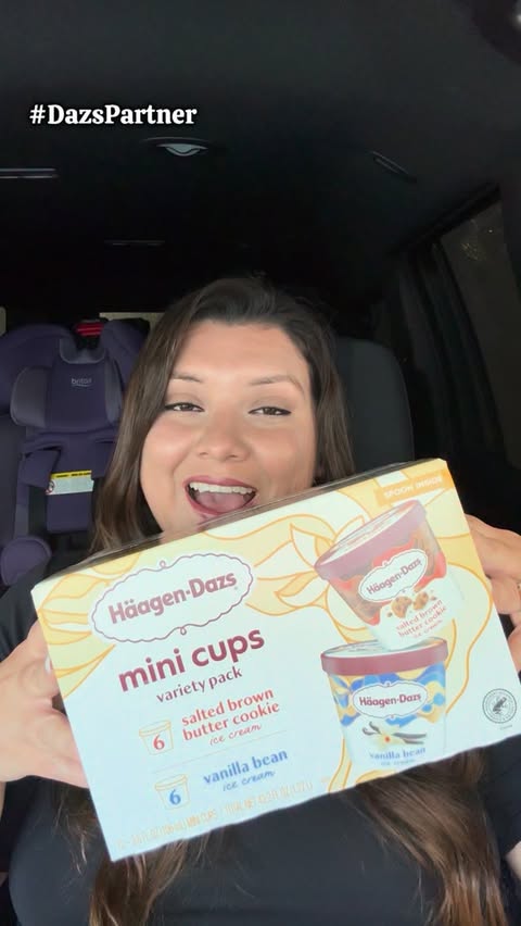 Instagram post by @samsclubfoodreview for New Engen Creators. Caption reads: #DazsPartner Sometimes the best Sam’s Club finds....