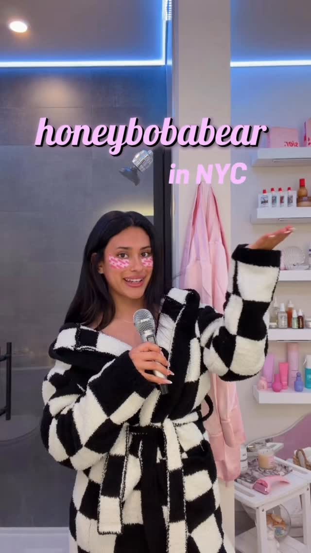 Instagram post by @honeybobabear for Sol de Janeiro. Caption reads: The official FIRST episode of ★honeybobabear in....