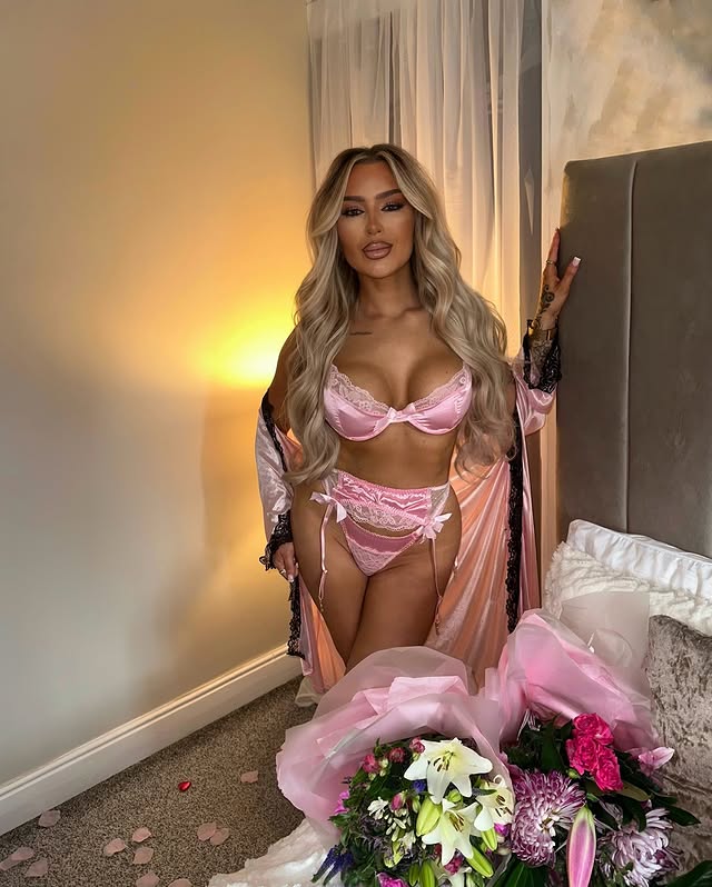 Instagram post by @miss.charrx for LILIOSA LINGERIE. Caption reads: Self love this Valentine’s with @liliosalingerie....
