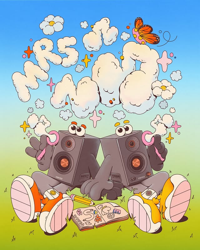 Instagram post by @_mysunbeam for EDIFIER. Caption reads: [...] unbound with MR5. The 2nd piece of the....