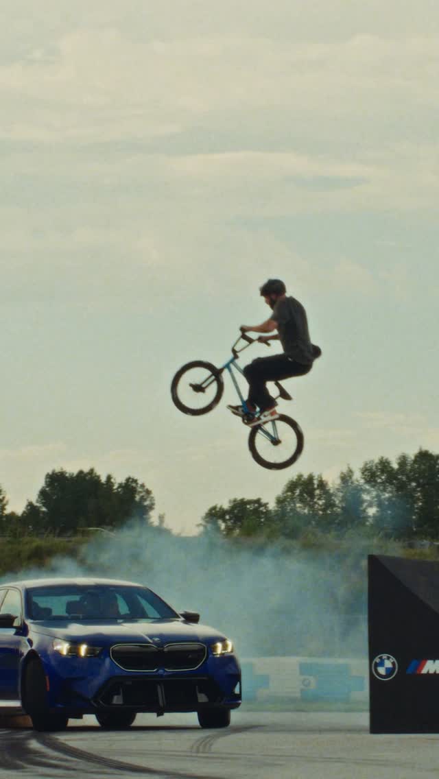 Instagram post by @billyperry631 for BMW USA. Caption reads: BMW may own the road, but @billyperry631 owns the....