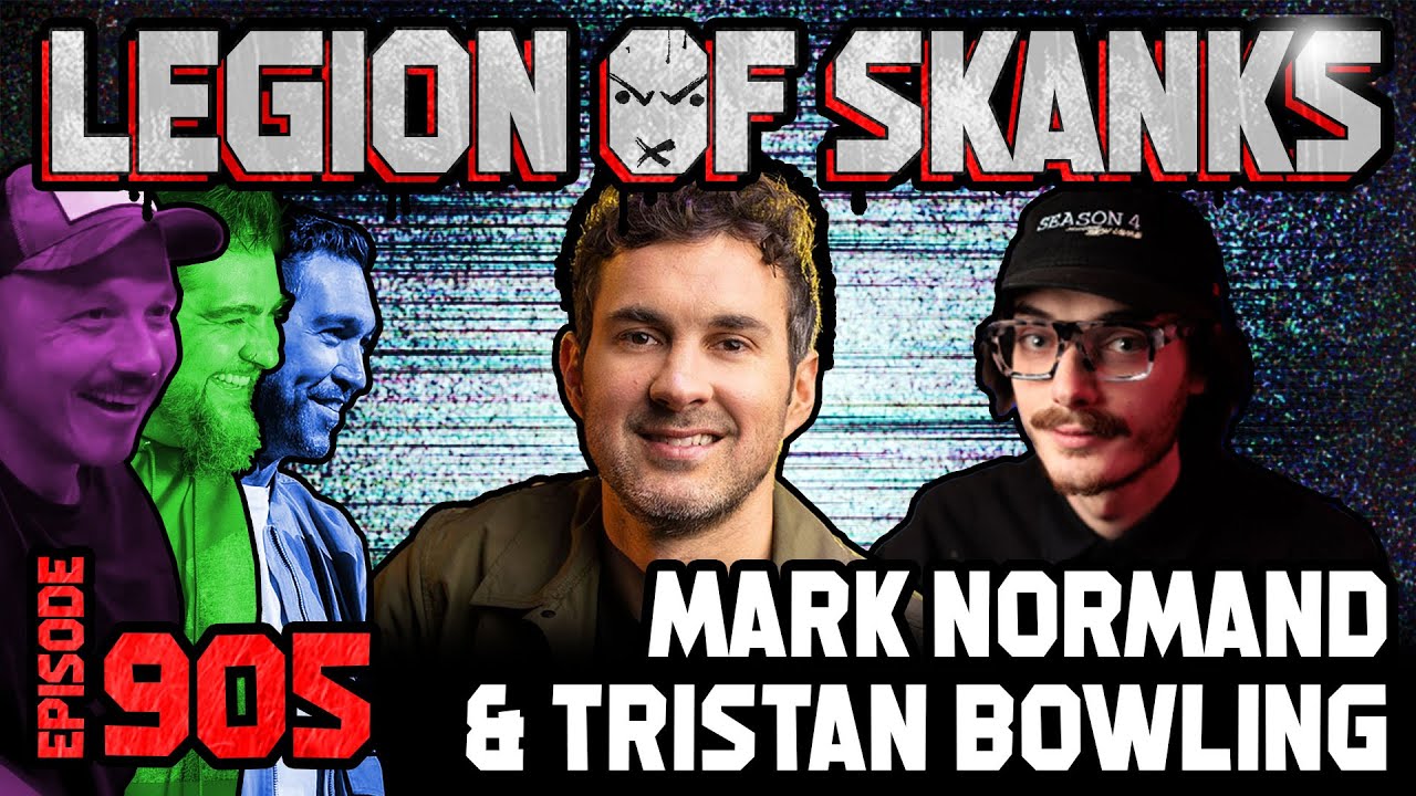 YouTube post by @LegionPodcast for Sheath Underwear. Caption reads: LOS w Mark Normand - Lash of Judgement - Episode....