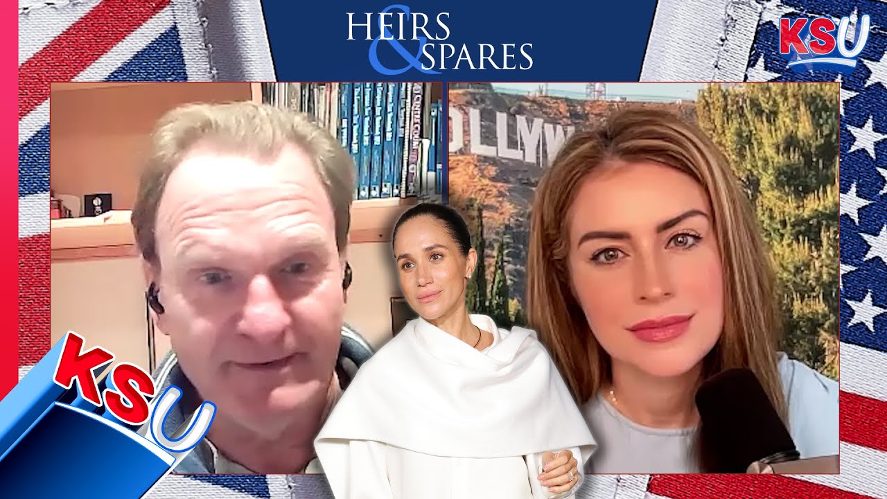 YouTube post by @KinseySchofieldUnfiltered for Pique Life. Caption reads: Meghan Markets Beige | Catherine’s Christmas MAGIC....