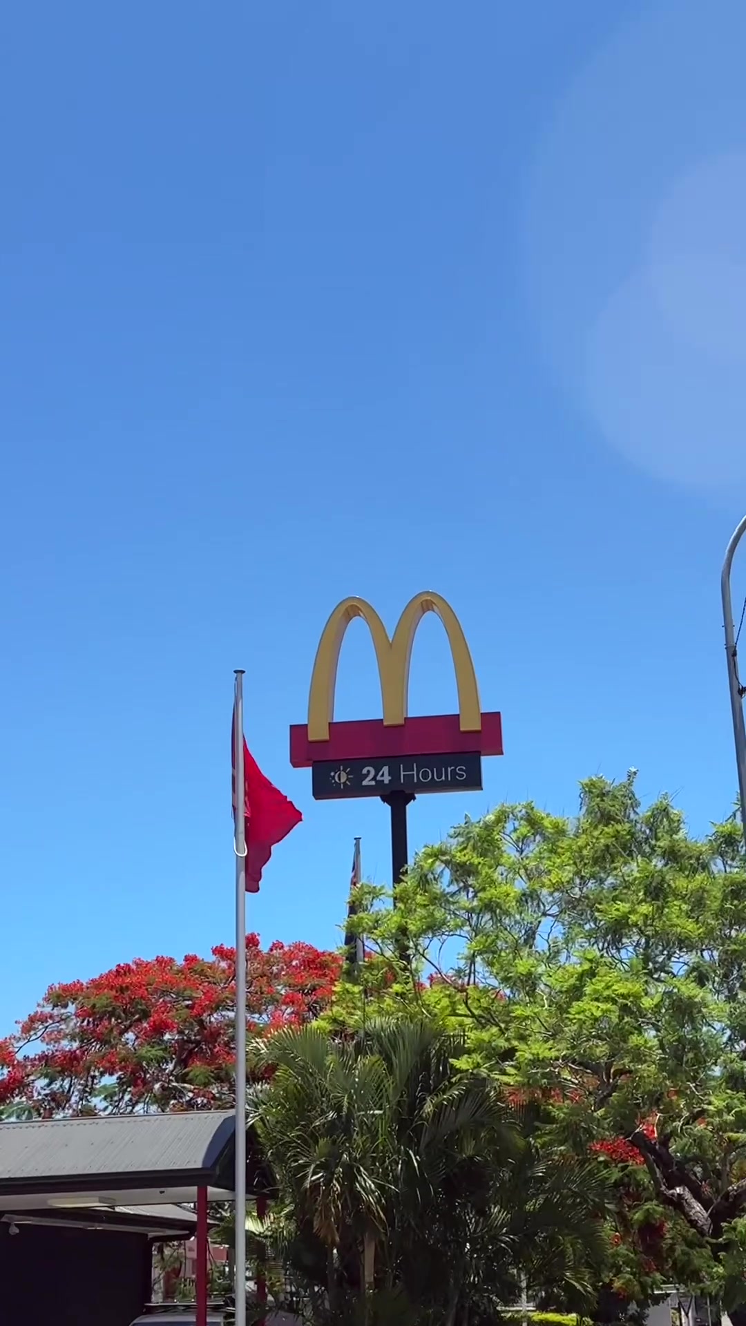 TikTok post by @maybemackenzie for Fanta. Caption reads: [...] your local Macca’s to try the new Frozen....