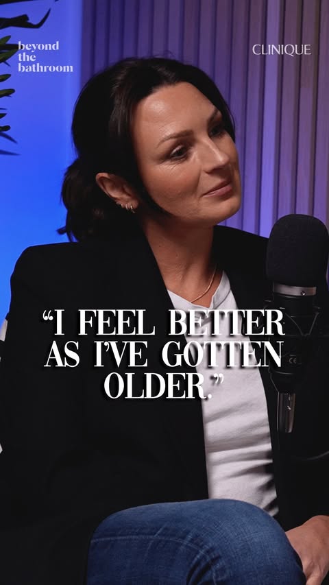 Instagram post by @salihughes for Clinique. Caption reads: Beyond The Bathroom S3, episode three is LIVE NOW,....