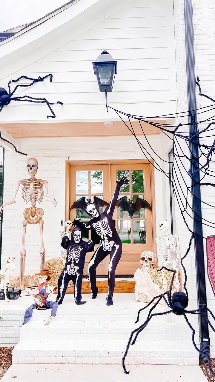 Instagram post by @ali.manno for Oriental Trading. Caption reads: Are your Halloween decorations up yet? If yes,....