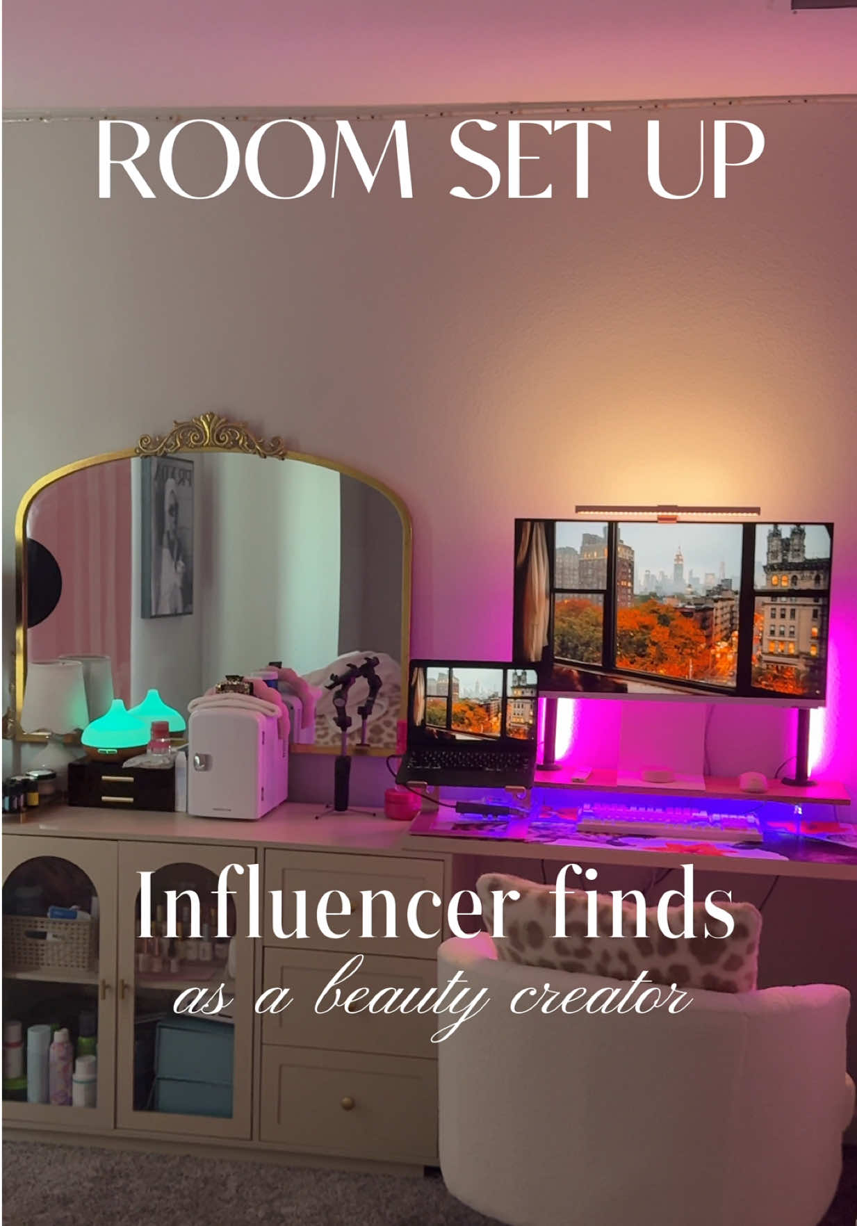 TikTok post by @_miaslyfe_ for Royalcraft. Caption reads: My fav find for my cute set up! @Royalcraft Home....