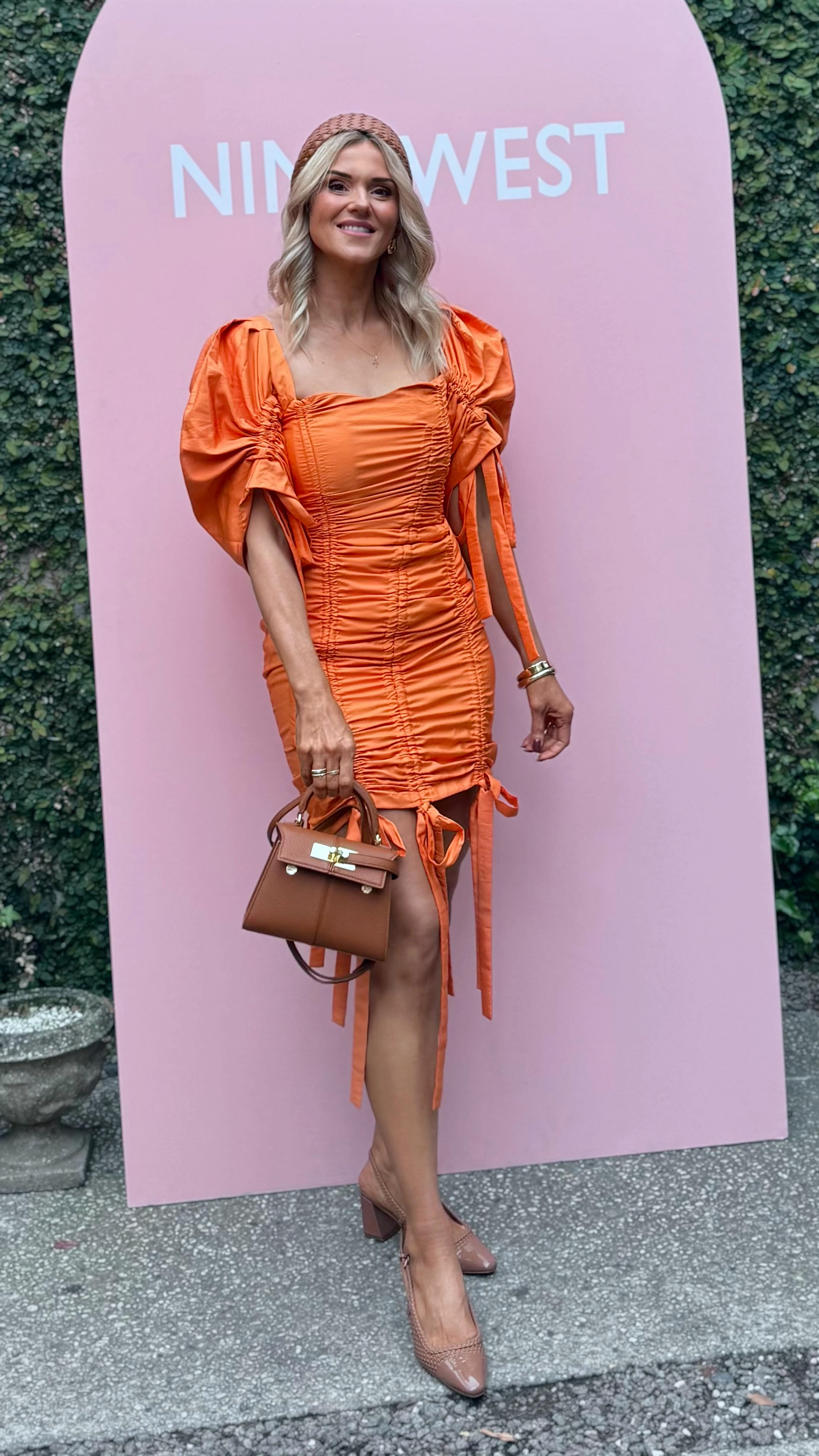 Instagram post by @mums_style_diary for Nine West. Caption reads: [...] after the gorgeous lunch hosted by....