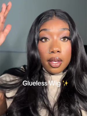 TikTok post by @xbail3y0 for U&A Hair Shop. Caption reads: @uahair @U&A HAIR SHOP has the best glueless....