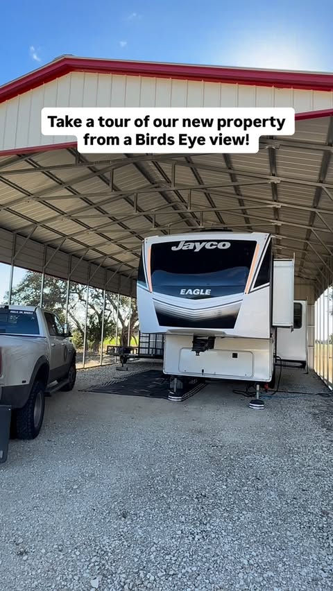 Instagram post by @gills_on_wheels for HOVERAir. Caption reads: Come see our new property with our....