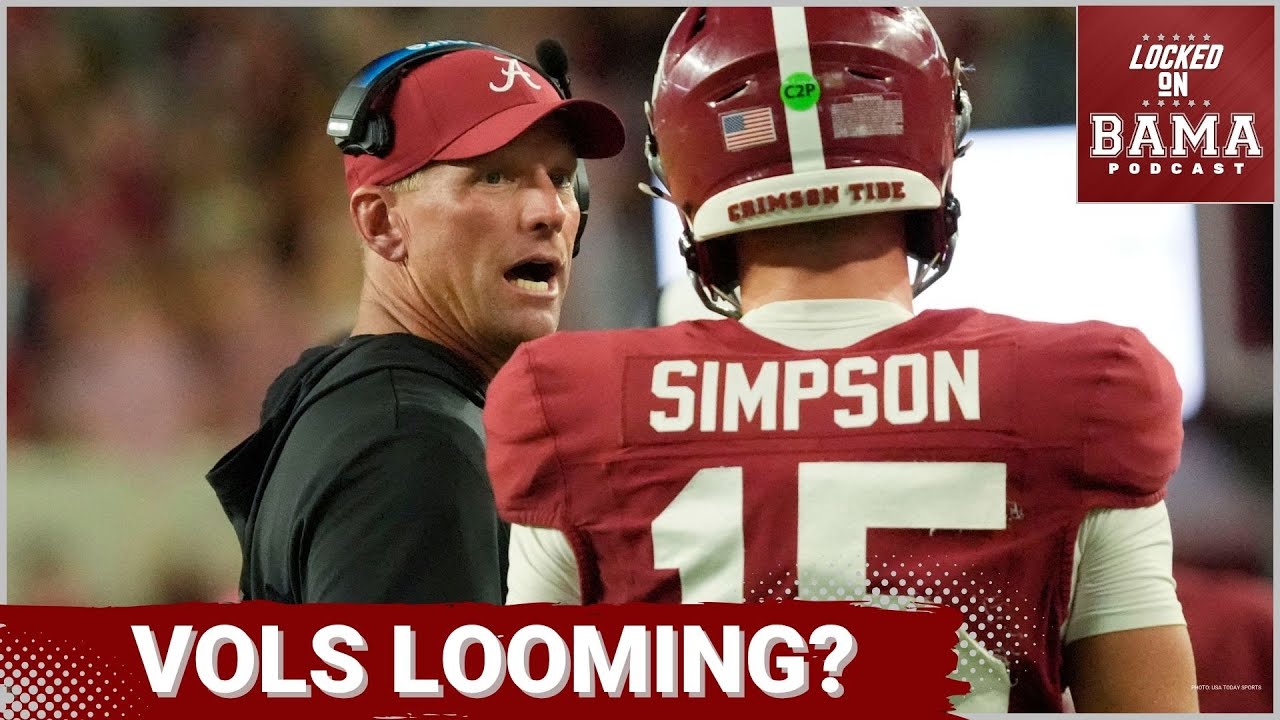 YouTube post by @LockedOnBama for Wayfair. Caption reads: INTENSITY: Rivalry Realities with Alabama vs.....