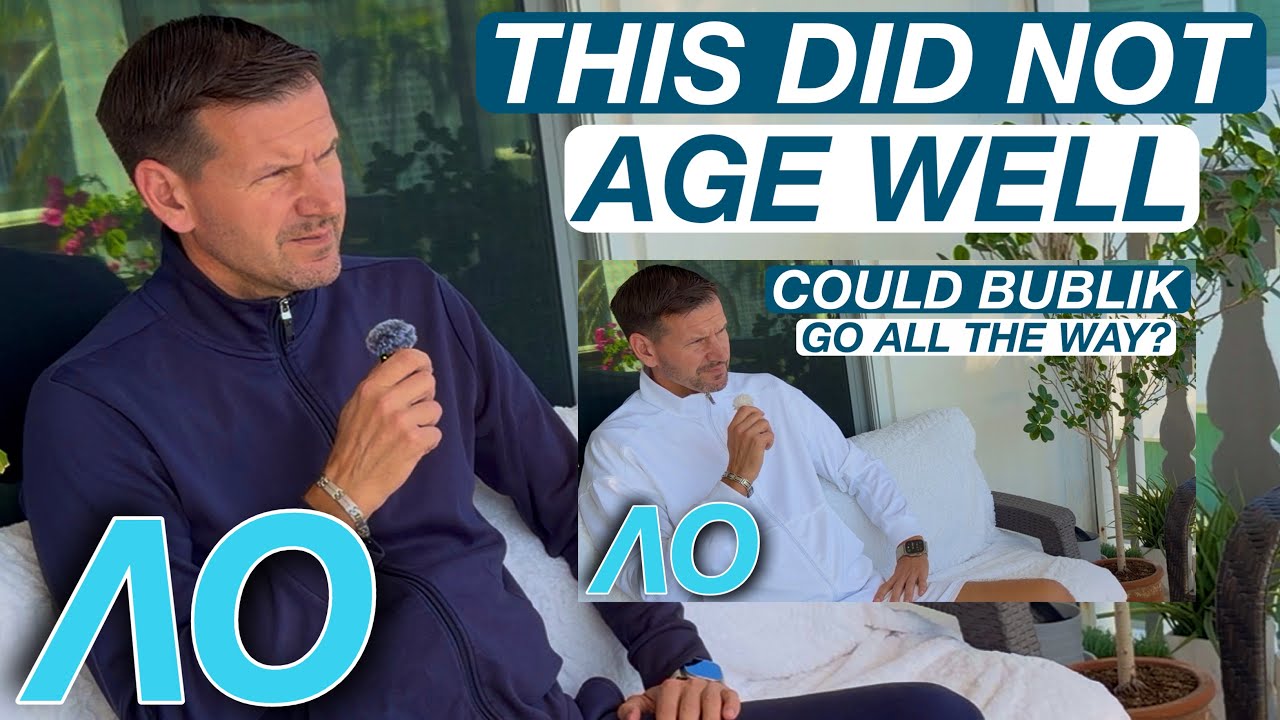 YouTube post by @IntuitiveTennis for Functional Tennis. Caption reads: Jovic’s Footwork | De Minaur’s Impenetrable Wall |....