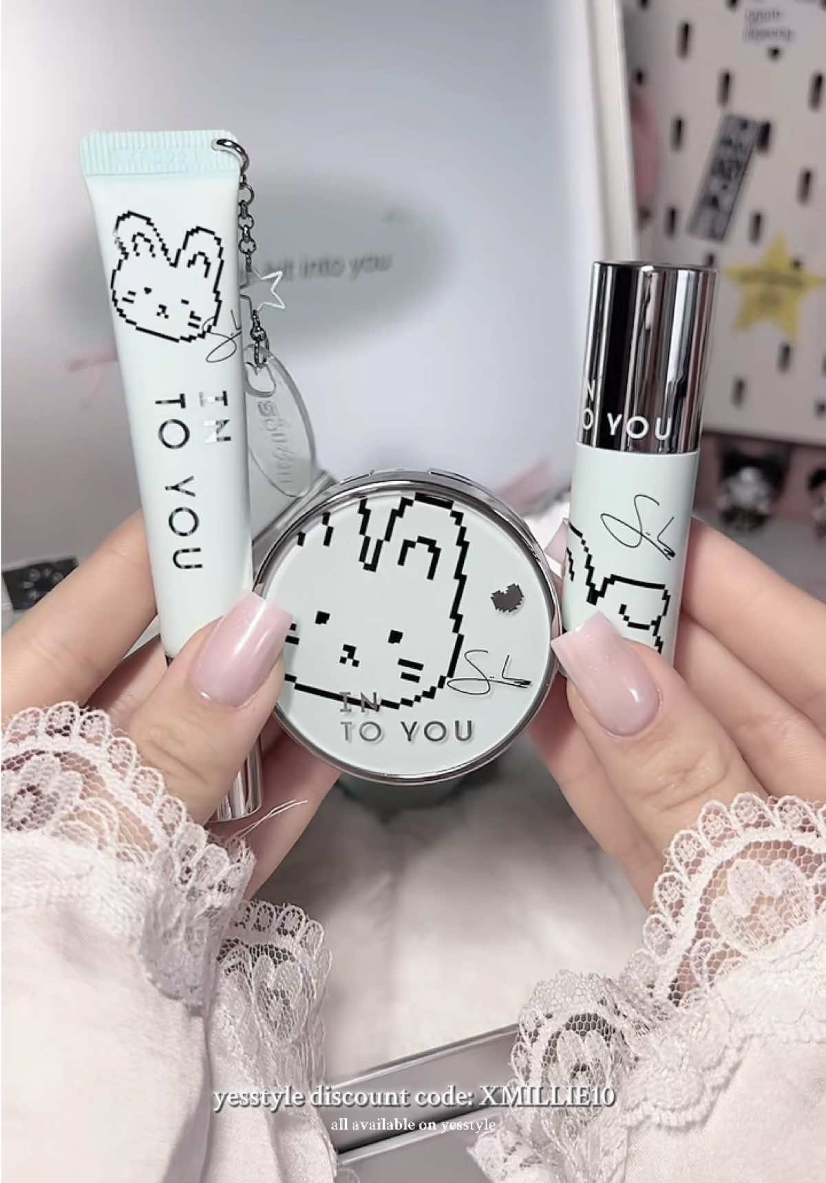 TikTok post by @mycutiediary for INTO YOU. Caption reads: [...] come true @YesStyleInfluencers and....