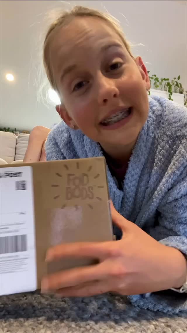 Instagram post by @haileyy.runs for Fodbods. Caption reads: [...] claimed half the stash 😭✨ Thank you....