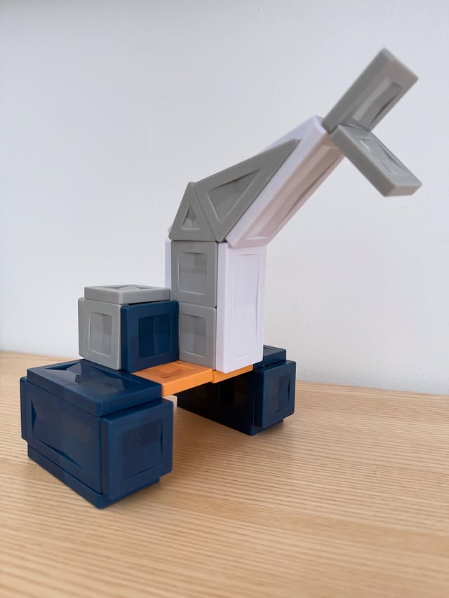 Instagram post by @familiels_niedersachsen for Connetix Tiles. Caption reads: @connetix_pro takes open-ended play to the next....